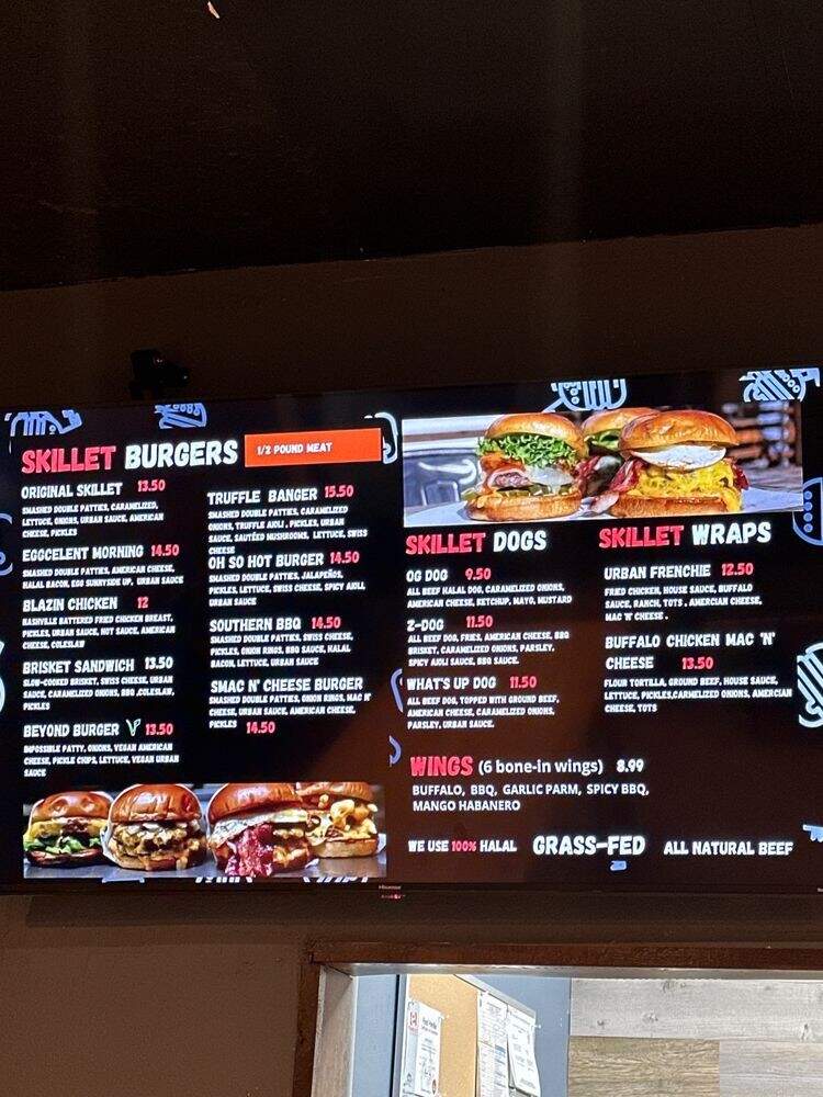 Urban Skillet - Northridge, CA menu_pic