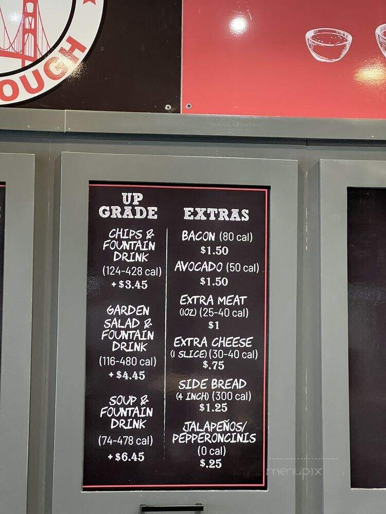 West Coast Sourdough - Lodi, CA menu_pic
