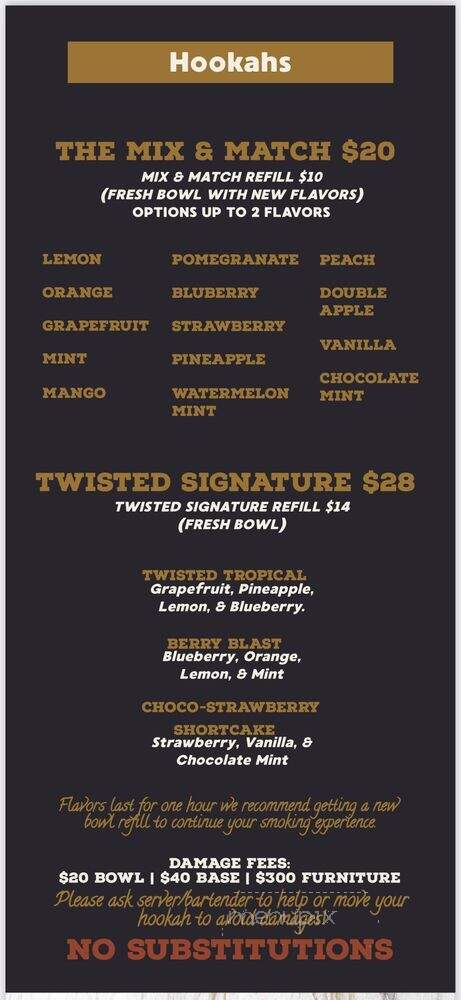 Twisted Cafe - Milwaukee, WI menu_pic