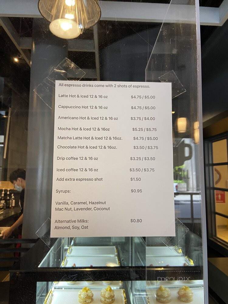 Half Full - Honolulu, HI menu_pic