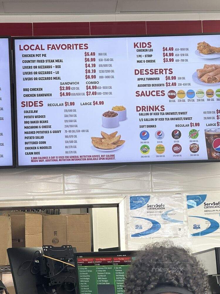 Lee's Famous Recipe - Livonia, MI menu_pic