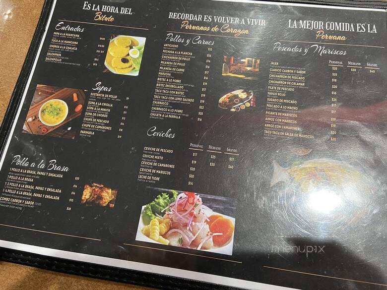 Carbon & Sabor - Kearny, NJ menu_pic
