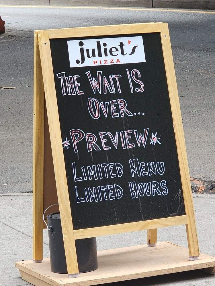 Juliet's Pizza - Queens, NY menu_pic