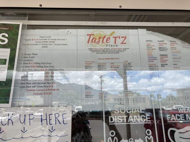 Taste T'Z Place - Waianae, HI