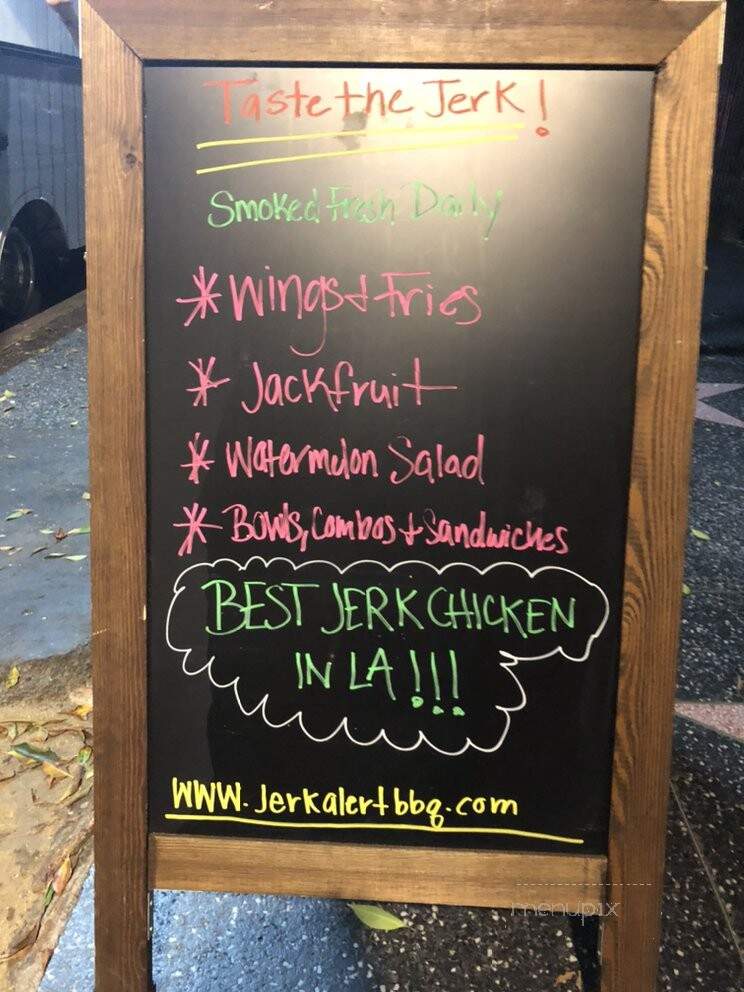 Jerk Alert Jamaican Jerk BBQ - Los Angeles, CA menu_pic