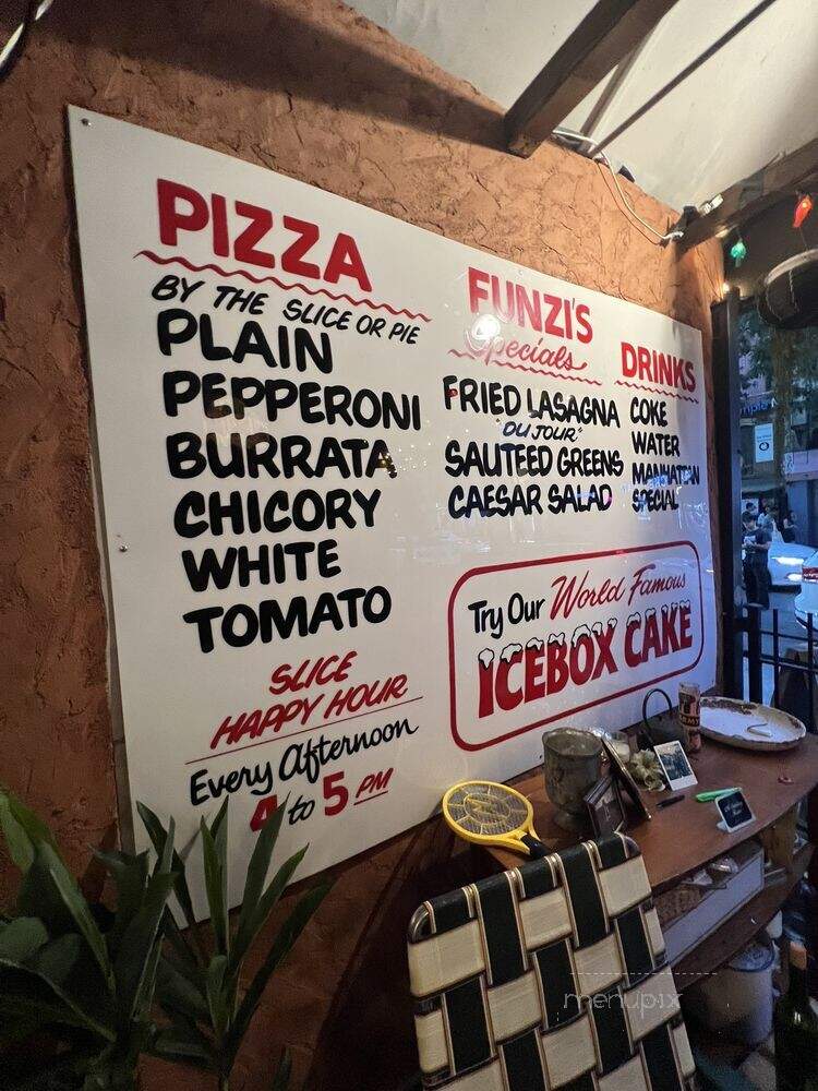 Funzi's Pizzeria - New York, NY