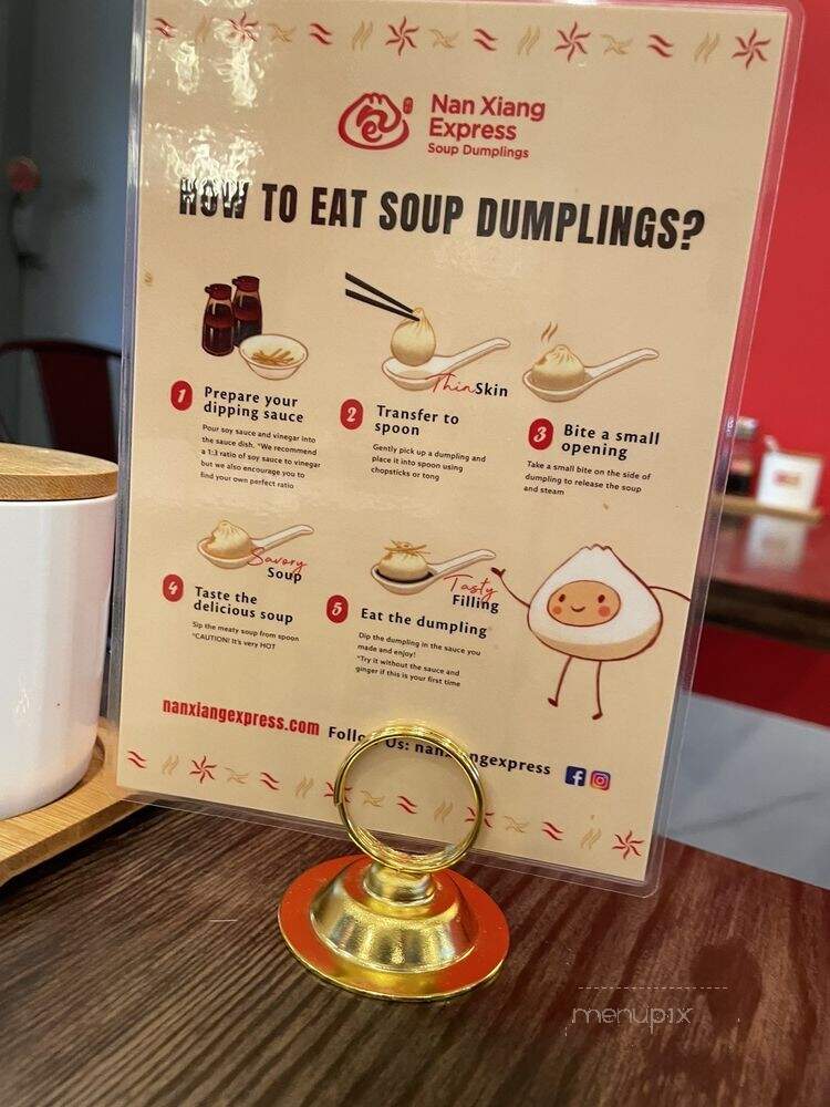 Nan Xiang Express - Boston, MA menu_pic