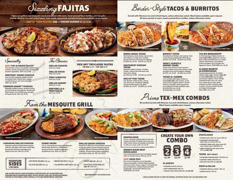 On The Border - Papillion, NE menu_pic