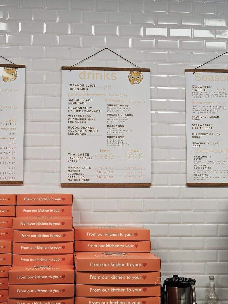 Doughfee - Jacksonville, FL menu_pic