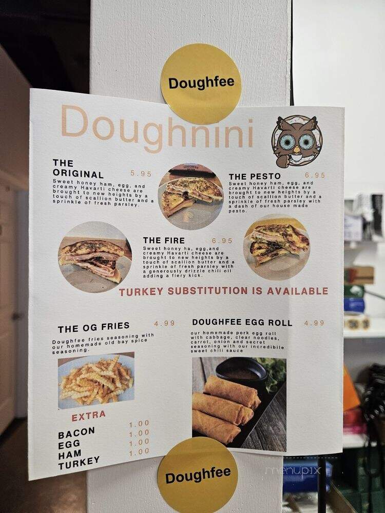 Doughfee - Jacksonville, FL menu_pic