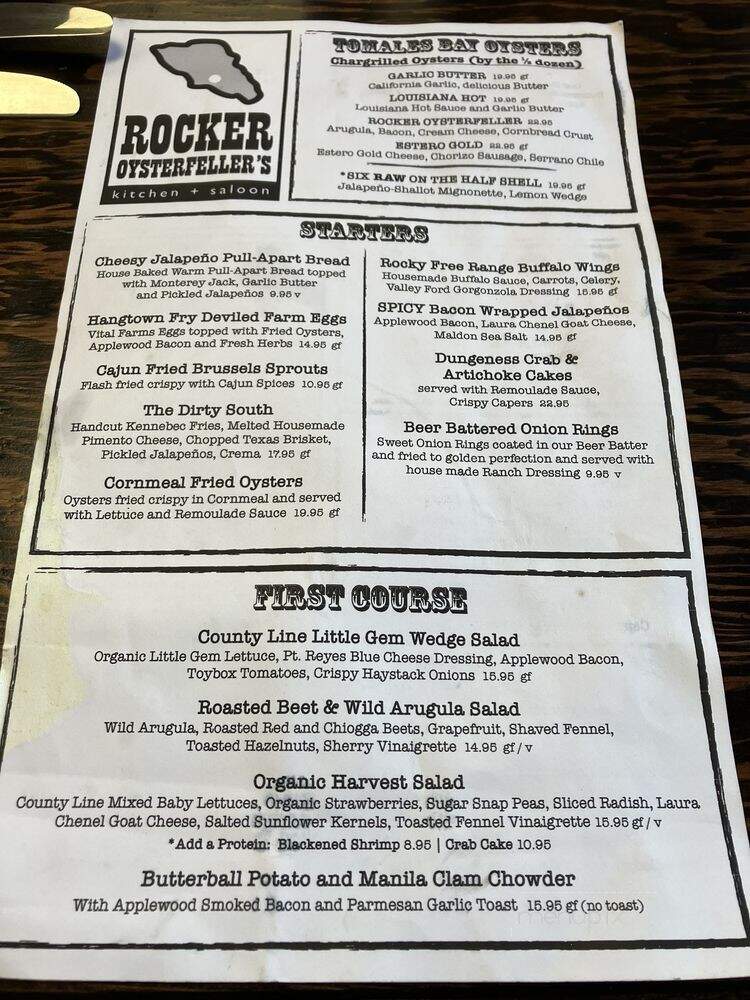 Rocker Oysterfeller's - Placerville, CA menu_pic