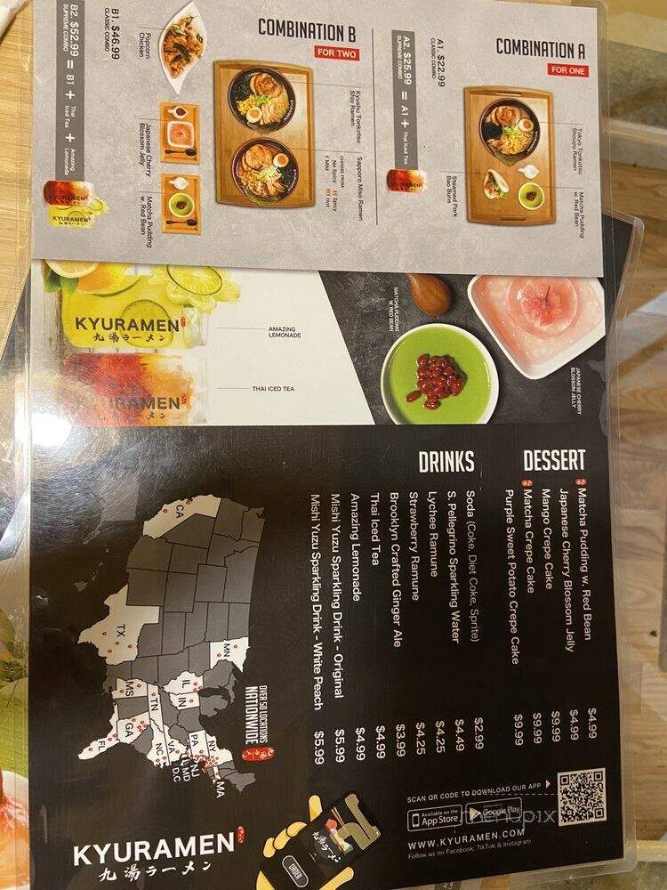 Kyuramen - Queens, NY menu_pic