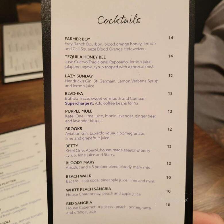 BLVD Grille - Henderson, NV menu_pic