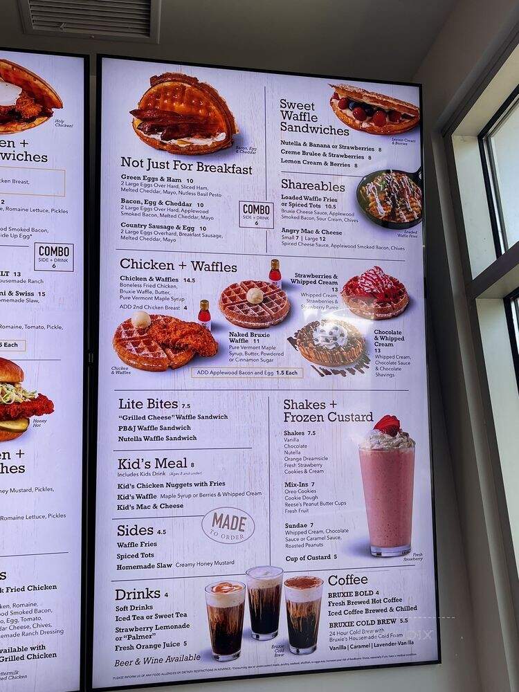 Bruxie - El Segundo, CA menu_pic