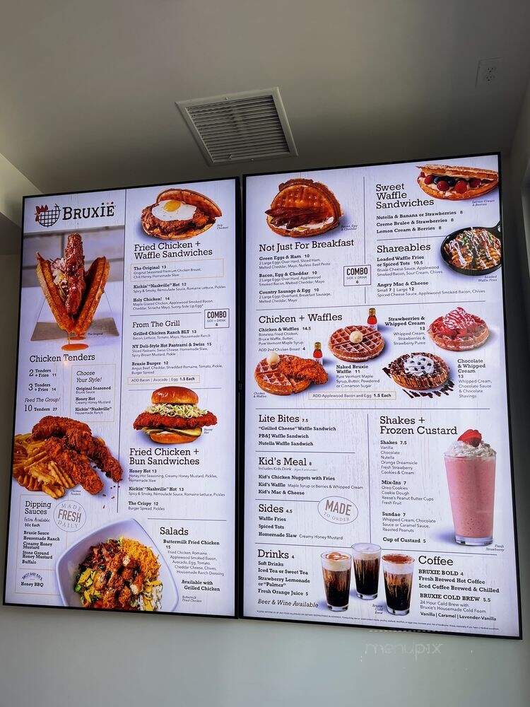 Bruxie - El Segundo, CA menu_pic