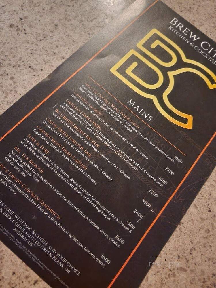 Brew City Kitchen and Cocktails - Dallas, TX