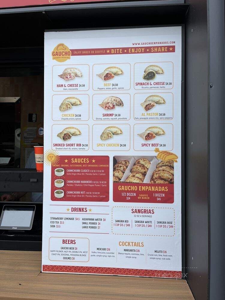 Gaucho Beach - Long Beach, CA menu_pic