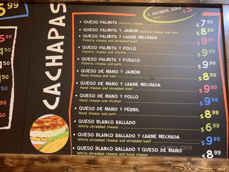 El Arepazo Vzla - Carrollton, TX menu_pic