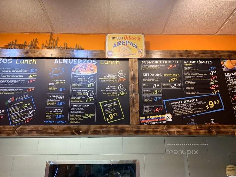 El Arepazo Vzla - Carrollton, TX menu_pic