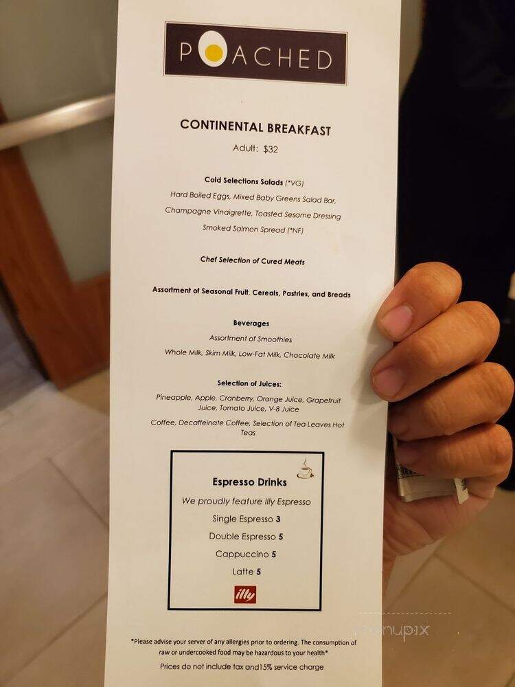 Poached - San Francisco, CA menu_pic