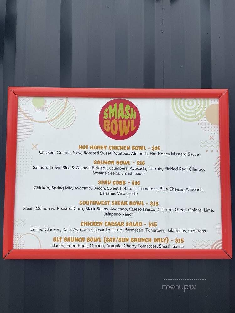 Serv - Overland Park, KS menu_pic