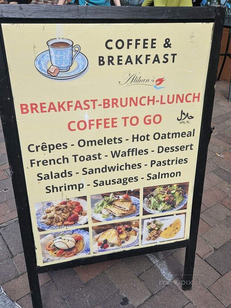 Alihan's Coffee and Breakfast - Pittsburgh, PA menu_pic