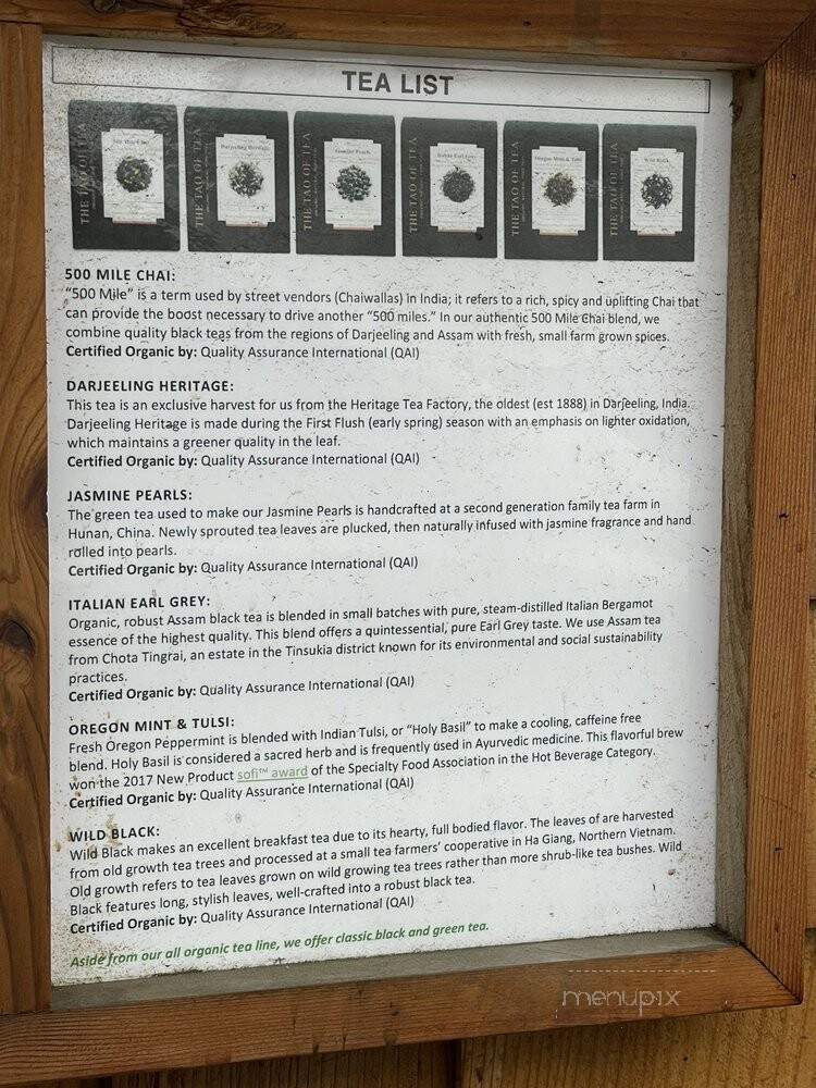 NW Coffee Bros - Forks, WA menu_pic