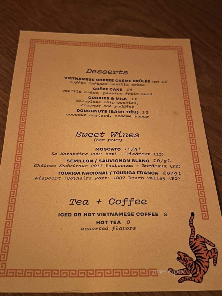 Di Di - West Hollywood, CA menu_pic