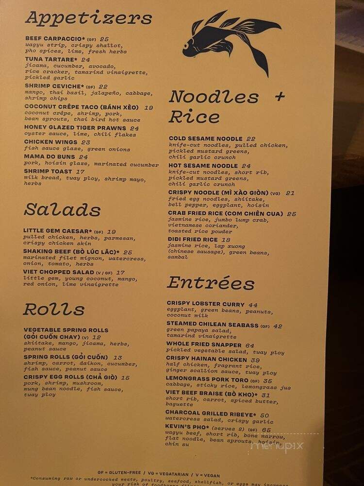 Di Di - West Hollywood, CA menu_pic
