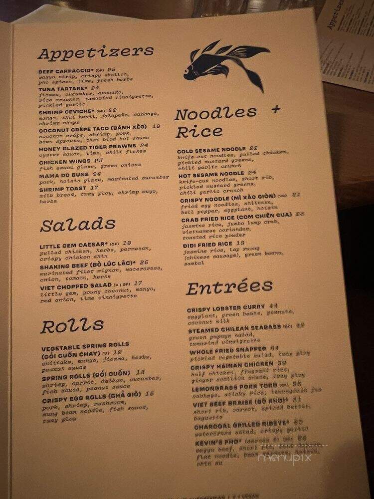 Di Di - West Hollywood, CA menu_pic