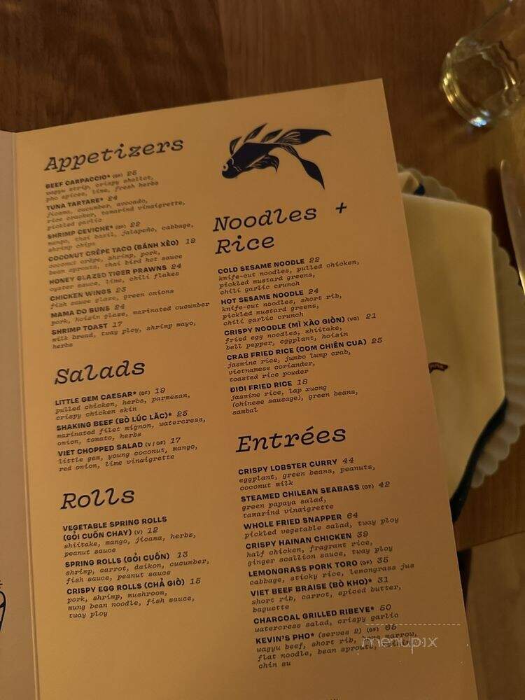 Di Di - West Hollywood, CA menu_pic