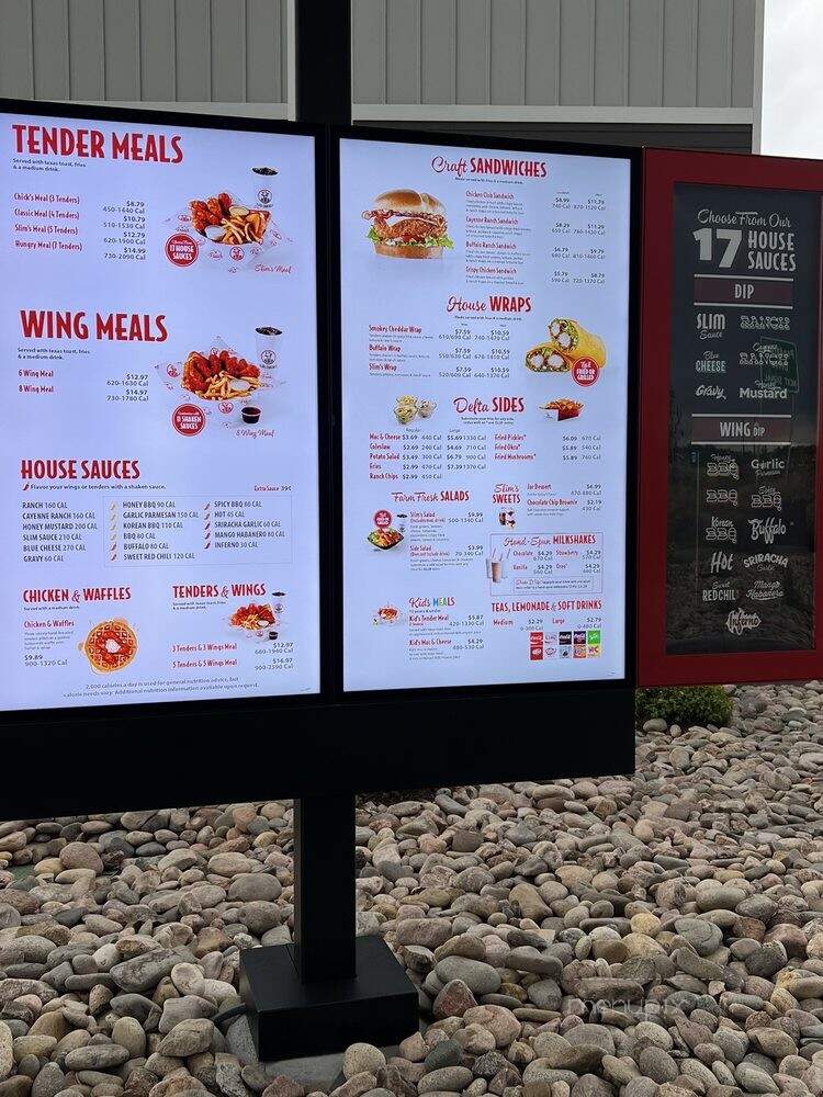 Slim Chickens - Parker, CO menu_pic