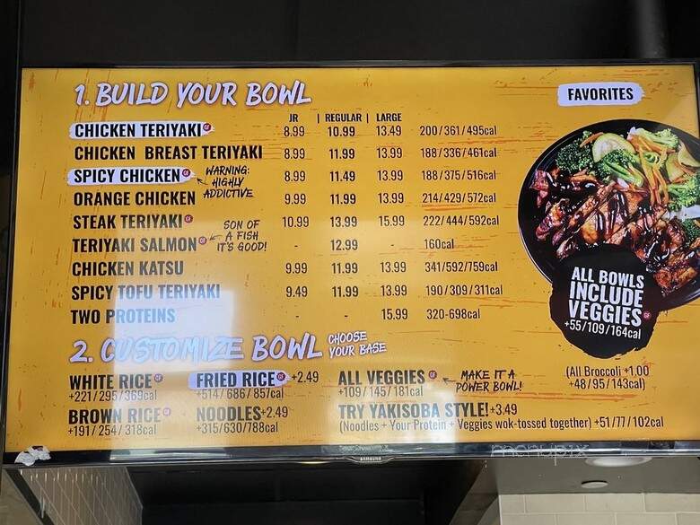 Teriyaki Madness - Pearl City, HI menu_pic