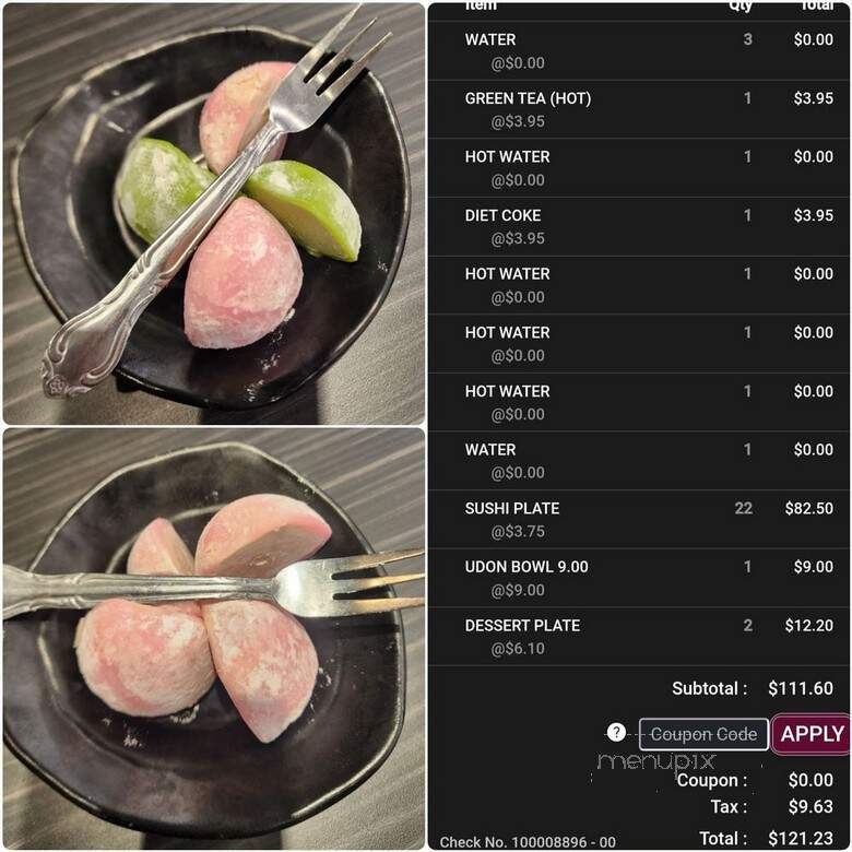 Kura Revolving Sushi Bar - Carle Place, NY menu_pic