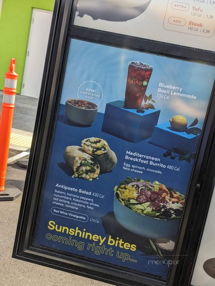 Salad and Go - Las Vegas, NV menu_pic