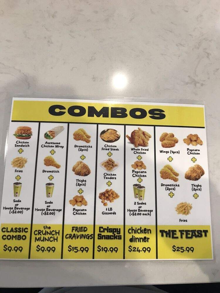 Call A Chicken - Seattle, WA menu_pic