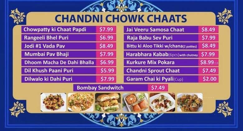 Parantha House - Pleasanton, CA menu_pic