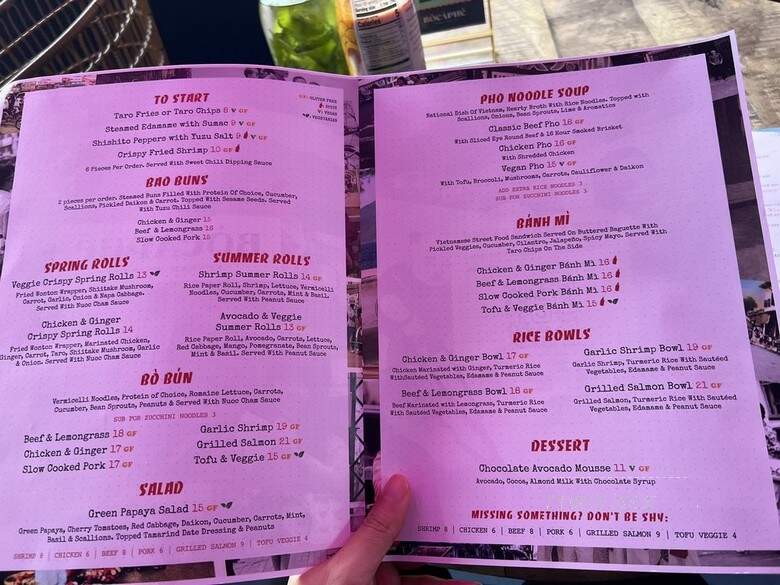BoCaphe - New York, NY menu_pic