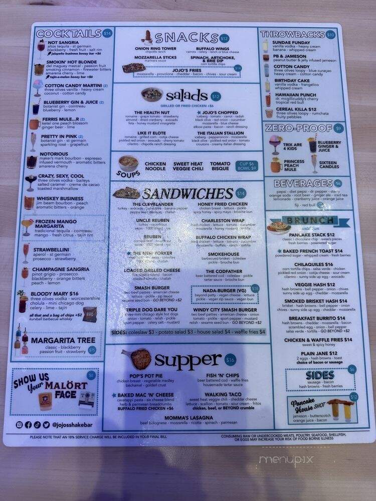 JoJo's Shake Bar - Scottsdale, AZ