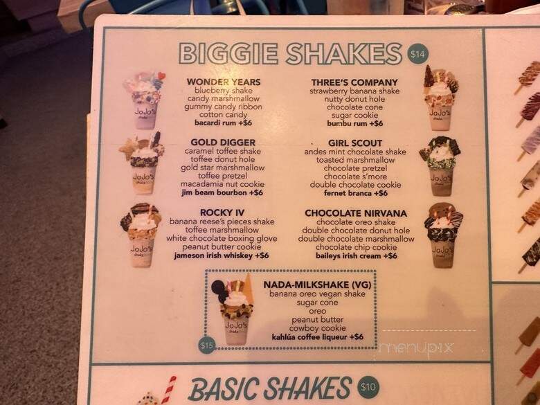 JoJo's Shake Bar - Scottsdale, AZ