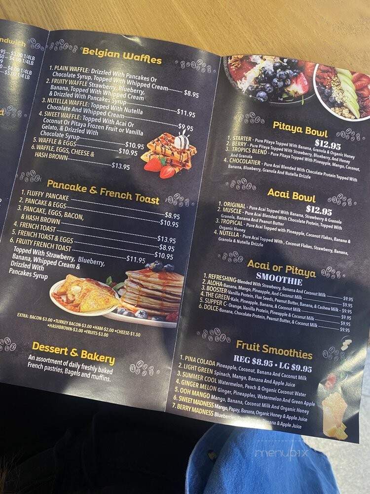 Cafe Aroma - New York, NY menu_pic