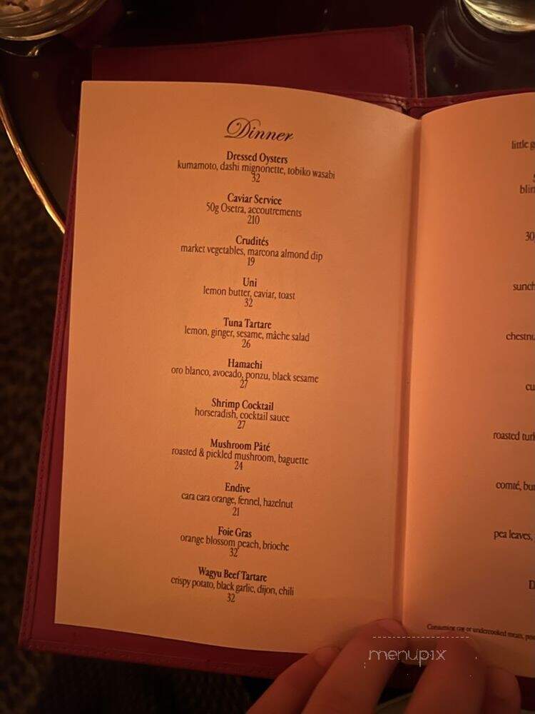 The Nines - New York, NY menu_pic