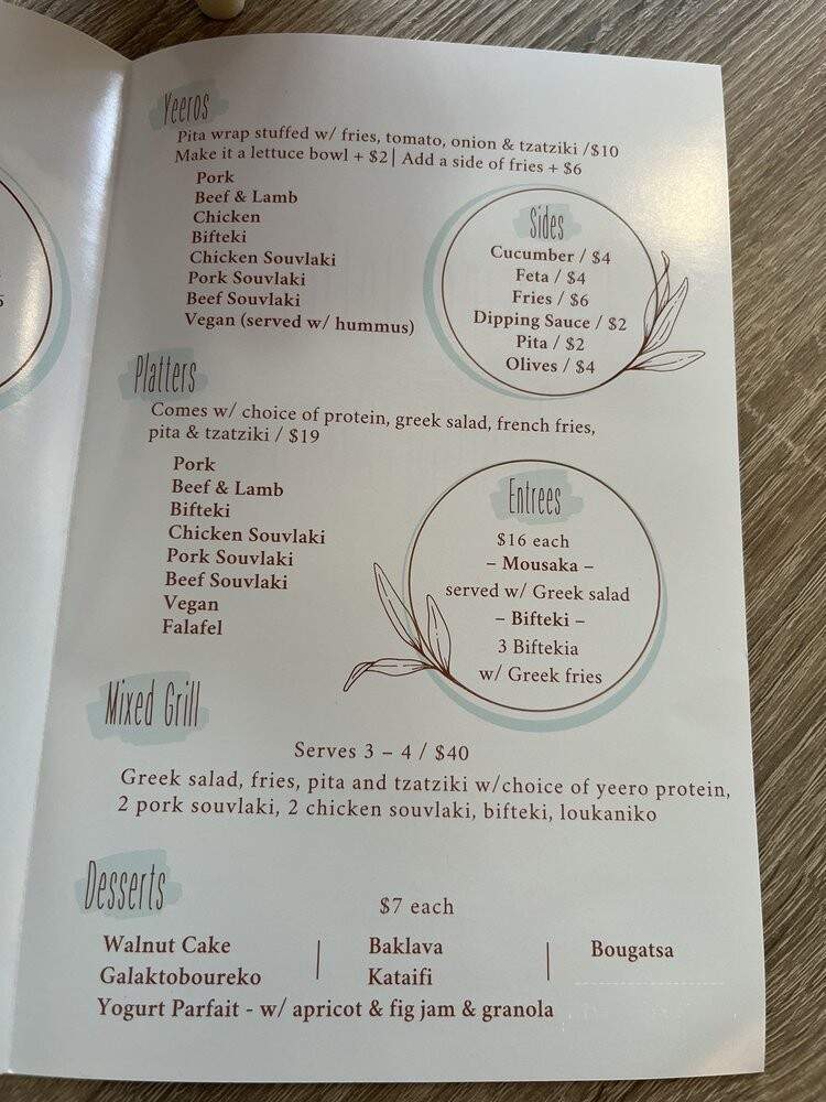 Ela Greek Kitchen - Jersey City, NJ menu_pic