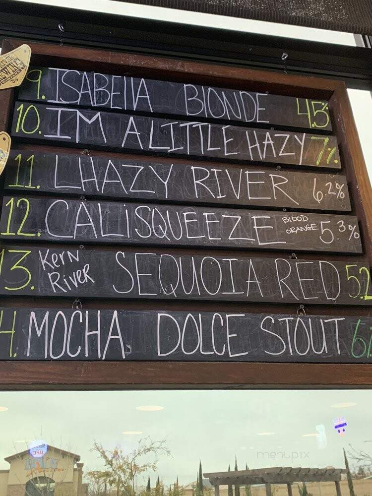 Bootleggers - Bakersfield, CA menu_pic