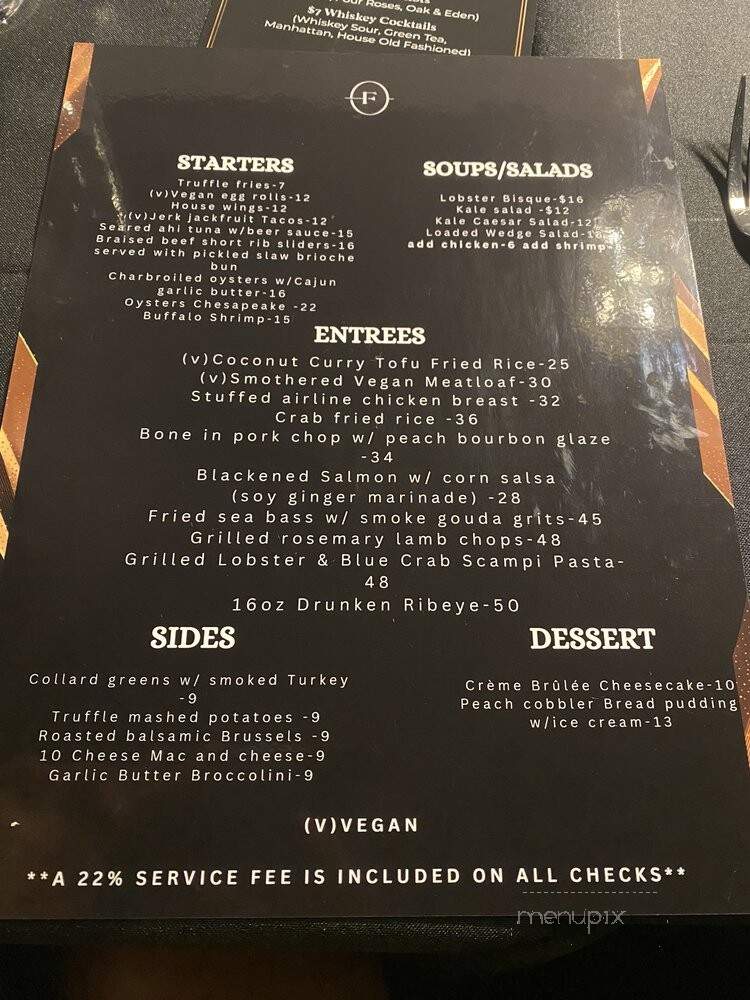 Flavorture - Washington, DC menu_pic