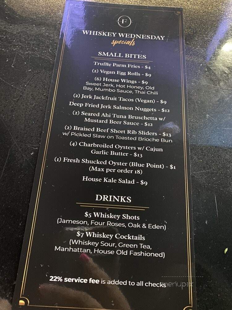 Flavorture - Washington, DC menu_pic