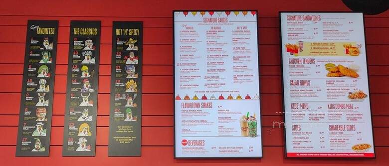 Chicken Guy - Livonia, MI menu_pic