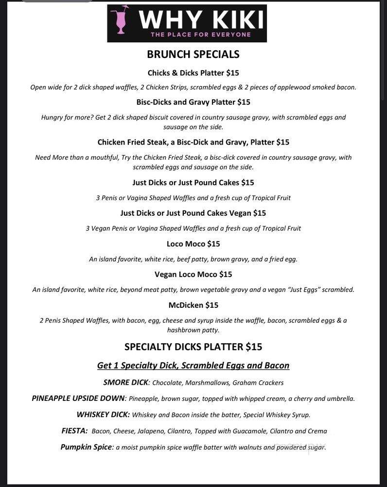 Why Kiki - Salt Lake City, UT menu_pic