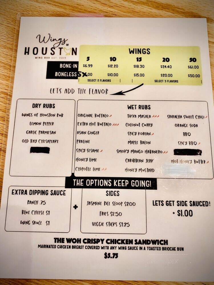 Wings of Houston - Houston, TX