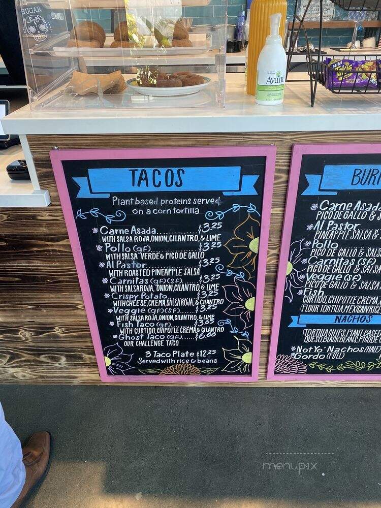 Sugar Taco - Long Beach, CA menu_pic